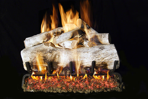 Mountain Birch Designer Gas Log Set
