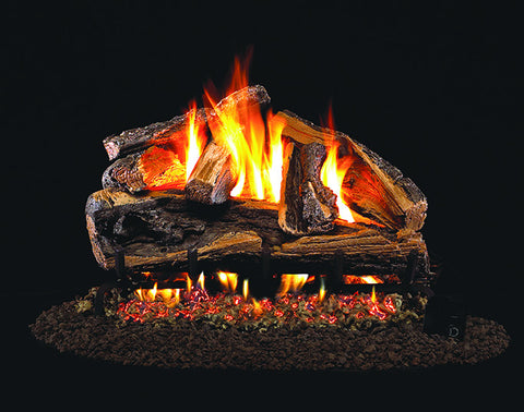 Rugged Split Oak Designer Gas Log Set